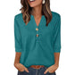 🌸Hot Sale 60% OFF👕Women’s Casual Printed V-Neck Top 3/4 Sleeve Shirts