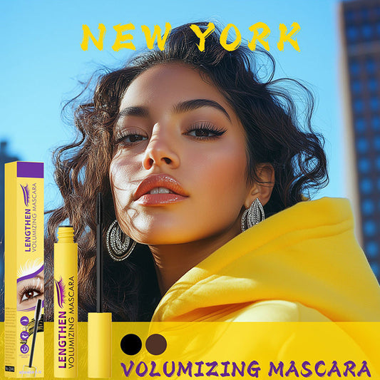 🔥Last Day Special Price:￡6.99!🎁50K+ SOLD! Almost Gone✨Fiber Lengthening Volumizing Mascara