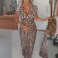 👗New arrival 40% OFF!🥰Women's V-Neck Leopard Print Dress