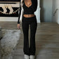 🎁Buy 2 Get 10% Off🎁Women's 2-Piece Long Sleeve Crop Top & Flare Pants Set