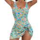 ✨This Week's Special Price - 👗Women's Tummy Control Slim Fit Plus Size One Piece Swimsuit