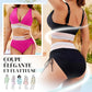 🎁Buy 2 Get 10% Off🎁💃High Waisted Tummy Control Color Block Bikini Set