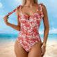 ✨Last Day Special Price £13.99!!💥Women's Fashion Printed One-Piece Swimsuit