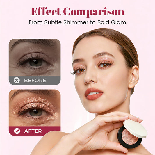 🔥ONLY TODAY￡9.99 + Free Brush👍Ultra-Creamy High-Pigment Single Eyeshadow