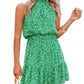 ⏰Hot Sale 49% Off💃2026 New Summer Halter Neck Pleated A Line Dress