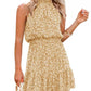 ⏰Hot Sale 49% Off💃2026 New Summer Halter Neck Pleated A Line Dress