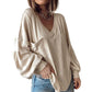 ✨ Women’s Casual V-Neck Knit Top – Soft, Flattering & Perfect for Any Occasion
