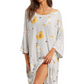 ✨Last Day Special Price £15.99!!💥Women's Plus Size 3/4 Sleeves Printed Midi Nightgown