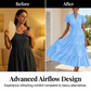 ⏰Hot Sale 50% OFF🎉Women's Casual Ruffle V-Neck Smocked Waist Midi Dress