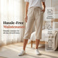 ⏳Time-Limited Special Price: ￡13.99!!⏰Women's Casual Cotton Linen Capris – Breathable, Comfortable & Effortlessly Chic 🌿✨
