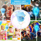 🎈50% OFF NOW ! ⚡Automatic Handheld Bubble Machine for Kids, Bubble Maker Spring Summer Toys with Lights, Outdoor Rechargeable Blower Best Easter Gift for Children