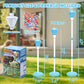 🎈50% OFF NOW ! ⚡Automatic Handheld Bubble Machine for Kids, Bubble Maker Spring Summer Toys with Lights, Outdoor Rechargeable Blower Best Easter Gift for Children