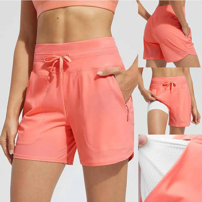 ✨Last Day Special Price £12.99!!💥🩳Women's High-Waisted Quick-Dry Swim Shorts
