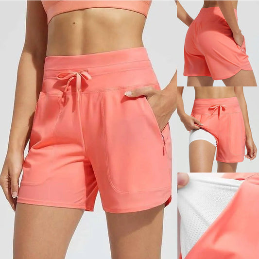 ✨Last Day Special Price £12.99!!💥🩳Women's High-Waisted Quick-Dry Swim Shorts