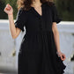 🔥2026 Summer New-🌈Women's Ruffle Trim V-Neck Tiered Dress