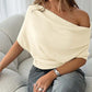 ✨Last Day Special Price £13.99!!💥Women's Asymmetrical Off-Shoulder Batwing Sleeve Top👚