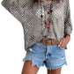 💥Hot Sales-50% OFF🔥Womens Bohemian-Inspired Beige Crochet Top with V-Neck