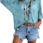 💥Hot Sales-50% OFF🔥Womens Bohemian-Inspired Beige Crochet Top with V-Neck