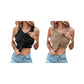 💖Last Day Special Price ￡10.99!!💖Ribbed Stretchy Tank Top with Shelf Bra