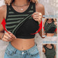 💖Last Day Special Price ￡10.99!!💖Ribbed Stretchy Tank Top with Shelf Bra