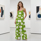 📢📢40% OFF !! ⏰Women's Floral Print Wide Leg Jumpsuit – Relaxed Fit, Side Pockets & Breathable – Plus Sizes Available ✨