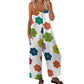 📢📢40% OFF !! ⏰Women's Floral Print Wide Leg Jumpsuit – Relaxed Fit, Side Pockets & Breathable – Plus Sizes Available ✨