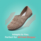 🏆Final 3 hours Special Price £10.99!🏆🔥Women's Breathable Woven Slip-On Flats