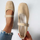☀️SUMMER SPECIAL PRICE: ONLY ￡12.99!!🔥Suede-Finish Mary Jane Ballet Flats with Memory Foam Insole🥿✨